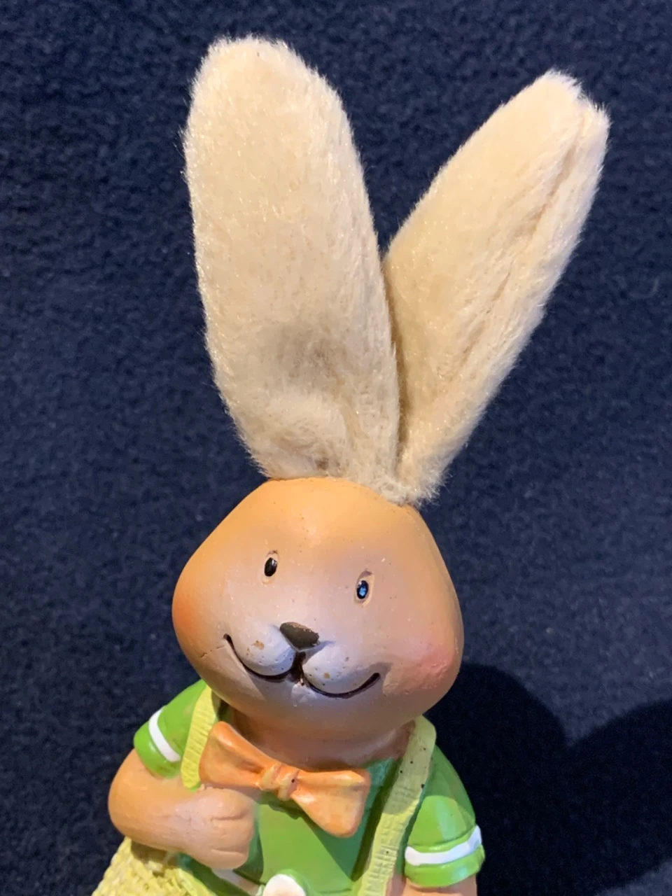 Conejo decorativo, orejas de peluche, Pascua – photo 3
